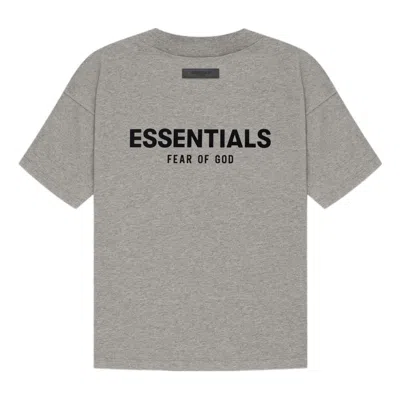 Essentials Fear Of God  Ss22 Tee 'dark Oatmeal'