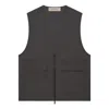 Essentials Fear Of God  Ss22 Work Vest 'iron'