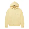 Essentials Fear Of God  Ss22 X Mr. Porter Hoodie 'cream Garden Glov' In Neutral