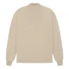 Essentials Fear Of God  Ss23  Ls Tee 'dusty Beige' In Neutral
