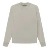 Essentials Fear Of God  Ss23  Ls Tee 'seal' In Gray