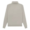 Essentials Fear Of God  Ss23 Knit Turtleneck Sweater 'seal' In Gray