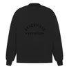 Essentials Fear Of God  Ss23 Ls Core S Tee 'jet Black'