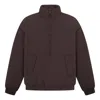 Essentials Fear Of God  Ss23 Nylon Puffer Jacket 'plum' In Purple