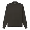 Essentials Fear Of God  Ss23 Relaxed Crewneck Logo Sweater 'off-black'