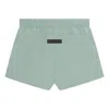 Essentials Fear Of God  Ss23 Running Nylon Short 'sycamore' In Gray