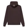 Essentials Fear Of God  Ss23 Waffle Raglan Hoodie 'plum Purple'