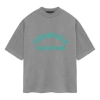 Essentials Fear Of God  Ss24 Crewneck T-shirt 'dark Heather Oatmeal'
