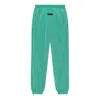 Essentials Fear Of God  Ss24 Crinkle Nylon Track Pants 'mint Leaf' In Green
