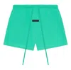 Essentials Fear Of God  Ss24 Fleece Running Short 'mint Leaf'