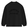 Essentials Logo-print Cotton T-shirt In Black