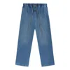 Essentials Fear Of God  Ss24 Lounge Pants 'med Wash' In Blue