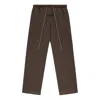 Essentials Fear Of God  Ss24 Lounge Sweatpants 'heather Wood' In Brown