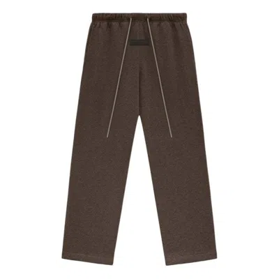 Essentials Fear Of God  Ss24 Lounge Sweatpants 'heather Wood' In Brown