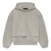 Essentials Fear Of God  Ss24 Nylon Fleece 'seal' In Gray