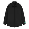 Essentials Fear Of God  Ss24 Nyon Filled Shirt Jacket 'jet Black'