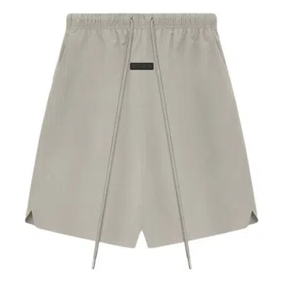 ESSENTIALS FEAR OF GOD ESSENTIALS SS24 NYON RELAXED SHORTS 'SEAL'