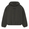 Essentials Fear Of God  Ss24 Pullover Hoodie 'green' In Black