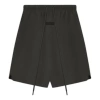 Essentials Fear Of God  Ss24 Relaxed Short 'ink' In Black