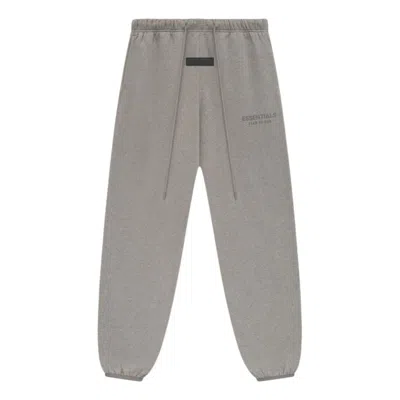Essentials Fear Of God  Ss24 Sweatpants 'heather Grey' In Gray