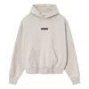 Essentials Cotton-blend Logo Hoodie In White