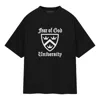 Essentials Fear Of God  Ss25 Heavy T-shirt 'college Shield Black'