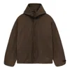 Essentials Nylon Jackets In Brown