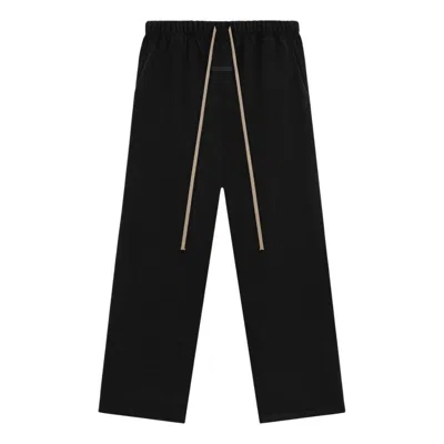 Essentials Fear Of God  Ss25 Relaxed Brushed Sweatpants 'black'