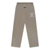 Essentials Fear Of God  Ss25 Relaxed Sweatpants 'college Print Heather Grey' In Gray