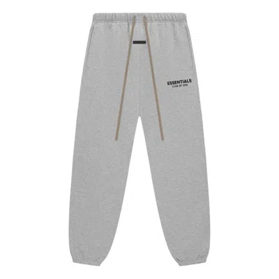 Essentials Fear Of God  Ss25 Sweatpants 'light Heather Grey' In Gray