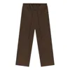 Essentials Fear Of God  Ss25 Textured Nylon Utility Pants 'brown'