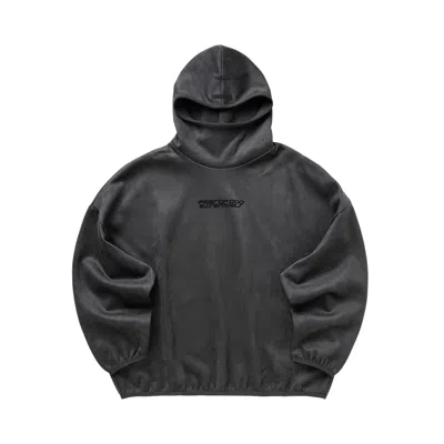 Pre-owned Essentials Fear Of God  Suede Fleece Modern Hoodie 'iron Grey' | Men's Size Xs In Gray