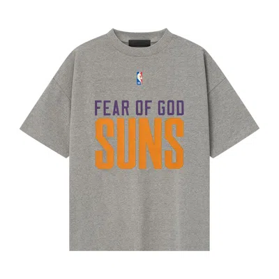 Pre-owned Essentials Fear Of God  Suns 90's Tee 'dark Heather' | Grey | Men's Size S