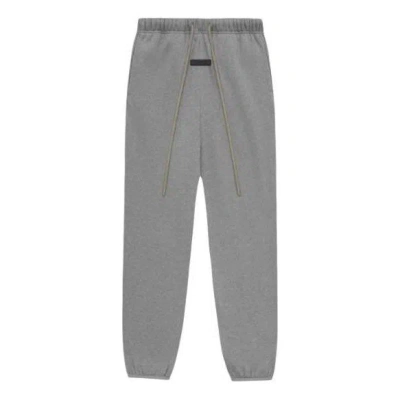 Essentials Fear Of God  Sweatpant 'dark Heather Oatmeal' In Gray