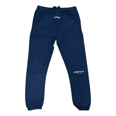 Essentials Fear Of God  Sweatpants 'navy' In Blue
