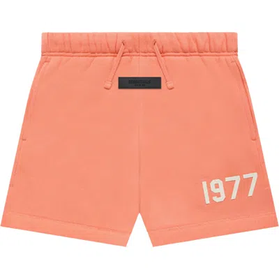 Pre-owned Essentials Fear Of God  Sweatshort 'coral' | Orange | Kid's Size 12