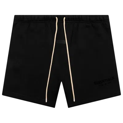 Pre-owned Essentials Fear Of God  Sweatshort 'jet Black'