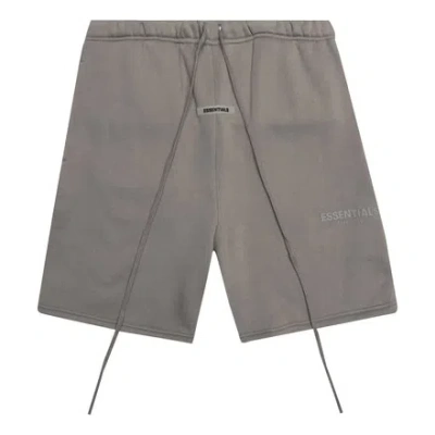 Essentials Fear Of God  Sweatshort 'stone' In Gray