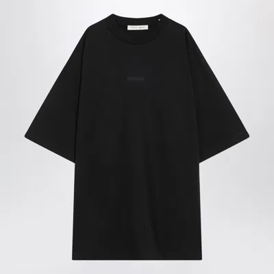Essentials Fear Of God  Black Cotton T Shirt