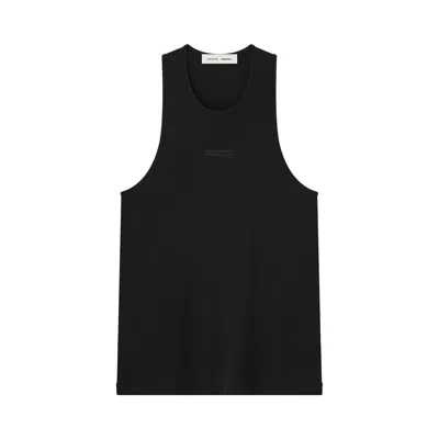 Pre-owned Essentials Fear Of God  Tank 'jet Black' | Men's Size S