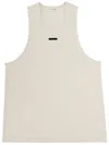 Essentials Fear Of God T Shirts And Polos White In Neutral