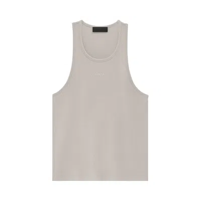 Pre-owned Essentials Fear Of God  Tanktop 'silver Cloud' | Grey | Women's Size Xs