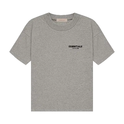 Pre-owned Essentials Fear Of God  Tee 'dark Oatmeal' In Grey