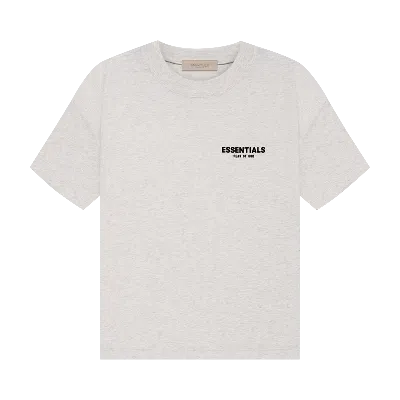 Pre-owned Essentials Fear Of God  Tee 'light Oatmeal' In Grey