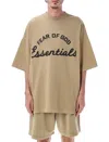 Essentials Training 90s Logo-print T-shirt In Brown