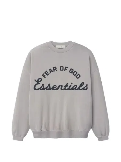 Essentials Fear Of God  "training 90`s" Crewneck Sweatwshirt In Gray