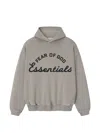 Essentials Gray Training 90s Hoodie In Gray