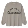 Essentials Training 90s Long-sleeved T-shirt In Gray