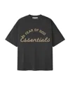 Essentials Faded Black T-shirt In Black