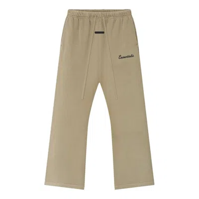 Essentials Fear Of God  Training Classic Flare Sweatpant 'faded Dune' In Neutral